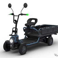 スズキの電動パーソナル／マルチユースモビリティ「SUZU-CARGO」