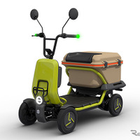 スズキの電動パーソナル／マルチユースモビリティ「SUZU-RIDE」