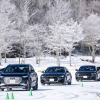 北海道の氷上をアウディで走れる「Audi Snow Park」