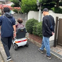 スズキがセニアカーを活用した防災訓練。介護施設や自治会と連携した初の試み