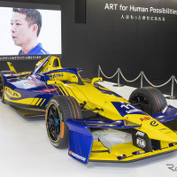 ヤマハブースで実車初披露となったフォーミュラEマシン（東京オートサロン2025）