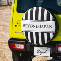 簡単装着で手軽なカスタマイズ、BeyondJAPANから『ジムニー/ジムニーシエラ』専用スペアタイヤカバーが発売