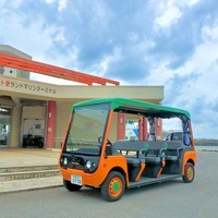 イメイドが津堅島に公道仕様電動カート「CV-8」を納車