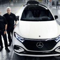 メルセデスベンツの米国アラバマ州タスカルーサ工場で生産される『EQS SUV』（参考画像）