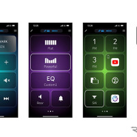 専用アプリ「PxLink」はスマートフォンの最大3ページに操作キーの配置が可能