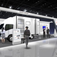 いすゞ、UDトラックスの共同出展ブースイメージ