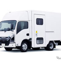 いすゞ エルフEV ウォークスルーバン