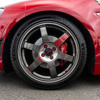 アバルト 124スパイダー × ボルクレーシング TE37 SAGA SL…レイズファンミーティング2025
