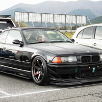 BMW M3 × ボルクレーシング TE37 SAGA SL…レイズファンミーティング