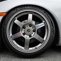 ポルシェ996 × ボルクレーシングTE37（マグネシウム）…レイズファンミーティング