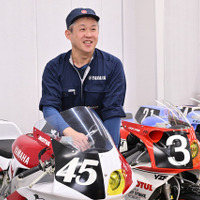 芳賀紀行選手が走った『YZF-R7』や『YZF-R1』を手がけたいと話した石井聡さん