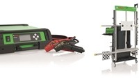 展示製品例：左からKTSシリーズ、BAT6120、DAS3000、CDR