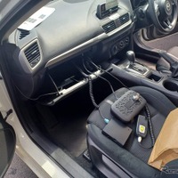 スルガ自動車学校 インターロック取付けの様子