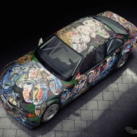 BMW Art Car #13 von Sandro Chia