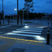 日本初となる「埋込型信号」が大阪府守口市の大枝公園に設置