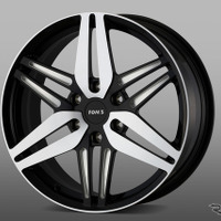 ランドクルーザー250専用アルミホイール「TWF08」（ダイヤモンドカット　グロスブラック）
