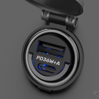 Kashimura・DC-PD36W USB 2ポート 自動判定 コンパクト（DC-071）
