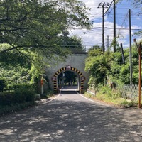 小金井市道573号線と西武線の交差