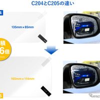 大型サイドミラー対応のLサイズと車種専用モデルが登場した、カーメイトの「ゼロワイパー・フィルムタイプ」