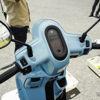 展示車両には国内導入予定の新型「FAZZIO」も（My Yamaha Motor cafe）