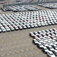 マツダ車の輸出風景（参考画像）