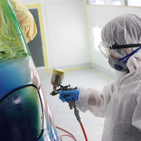 塗装体験が大人気！　自動車整備体験イベント「ジュニアメカニック2025@福岡」
