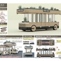 ボディ部門最優秀賞：本田耕さんの「NIWA-BUS　地域で育てる庭のようなバス」