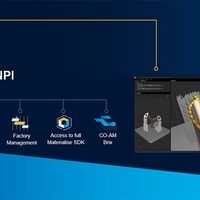 CO-AM NPIは、CO-AM Brixの技術によって実現され、アディティブ・マニュファクチャリングのワークフローを自動化および最適化