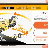 中古バイク検索サイト「BDSバイクセンサー」が360°画像ソリューション「360°Bike」採用