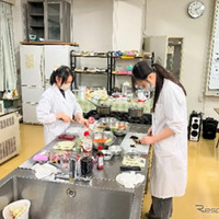 メニュー開発の様子