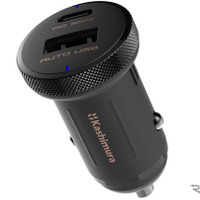 Kashimura・DC-PD65W USB 2ポート コンパクト（DC-073）