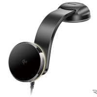 Pellucid・Qi2対応 マグネットスマホホルダー フレキアーム吸盤（PPH2542）