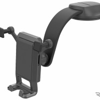 Kashimura・自重式スマホホルダー ローアングル吸盤取り付け（AT-106）