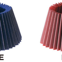 SUS・パワー・コア・タイプ・LM 交換フィルターにはブルー・レッドが選択可能