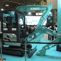 コベルコのバッテリー式電動ショベル（CSPI-EXPO 2025）