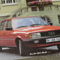 アウディ80（B2）当時のカタログ