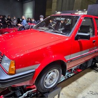 日産自動車大学校の学生たちがレストアした「マッチのマーチ」1984年式 初代日産マーチK10（東京オートサロン2026）