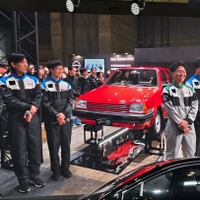 日産自動車大学校の学生たちがレストアした「マッチのマーチ」1984年式 初代日産マーチK10（東京オートサロン2026）