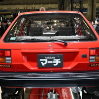 日産自動車大学校の学生たちがレストアした「マッチのマーチ」1984年式 初代日産マーチK10（東京オートサロン2026）