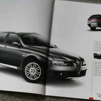 アルファロメオ 156 スポーツワゴン 当時のカタログ