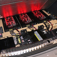 「単体DSP」が搭載されたオーディオカーの一例（製作ショップ：AVカンサイ＜大阪府＞）。