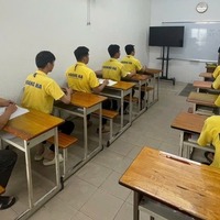 ベトナムで日本語講習を受ける様子