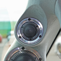 「フロント3ウェイ」が採用されたオーディオカーの一例（製作ショップ：サウンドウェーブ＜茨城県＞）。