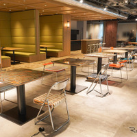 船場の共創家具がならぶヤマハ発動機の共創スペース「リジェラボ」