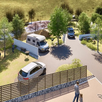 トヨタカローラ姫路のコミュニティ拠点 第2弾、「COROHIMERIVER（カロひめリバー）」の完成イメージ