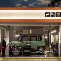 オートバックスのキッザニア東京のパビリオンのリニューアルイメージ