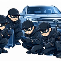 自動車窃盗団（イメージ）