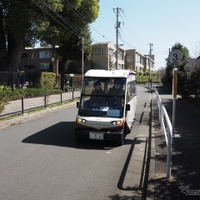 杉並区グリーンスローモビリティ×次世代タイヤ AirFree 実証実験：荻外荘公園