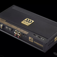 「外部パワーアンプ」の一例（モレル・MPS リミテッド シリーズ）。