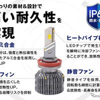 2色切替LEDフォグランプの“正統進化モデル”